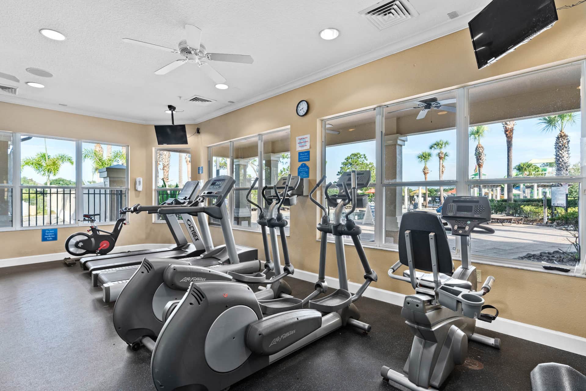 Gym facilities Windsor Hills resorts