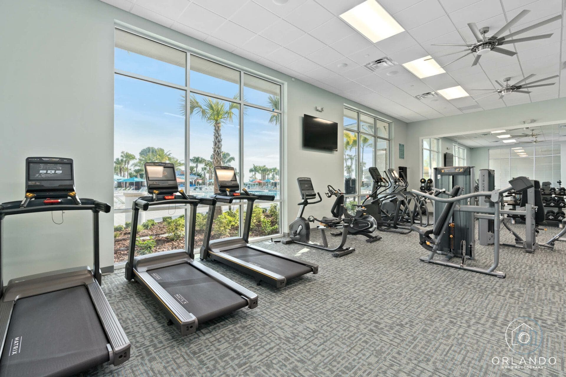 Cardio equipment at Windsor Island Resort