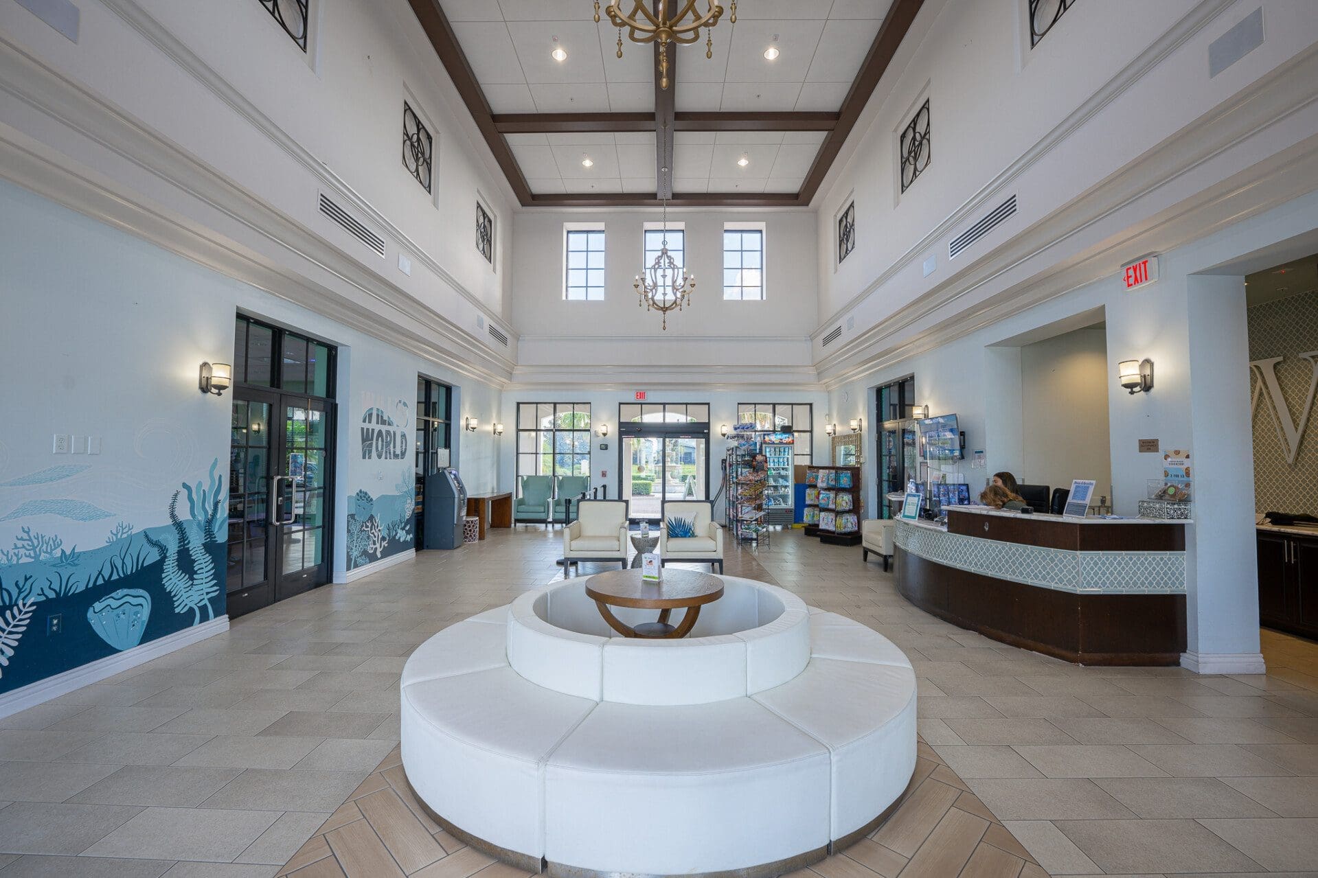 Grand entrance at Windsor at Westside Resort