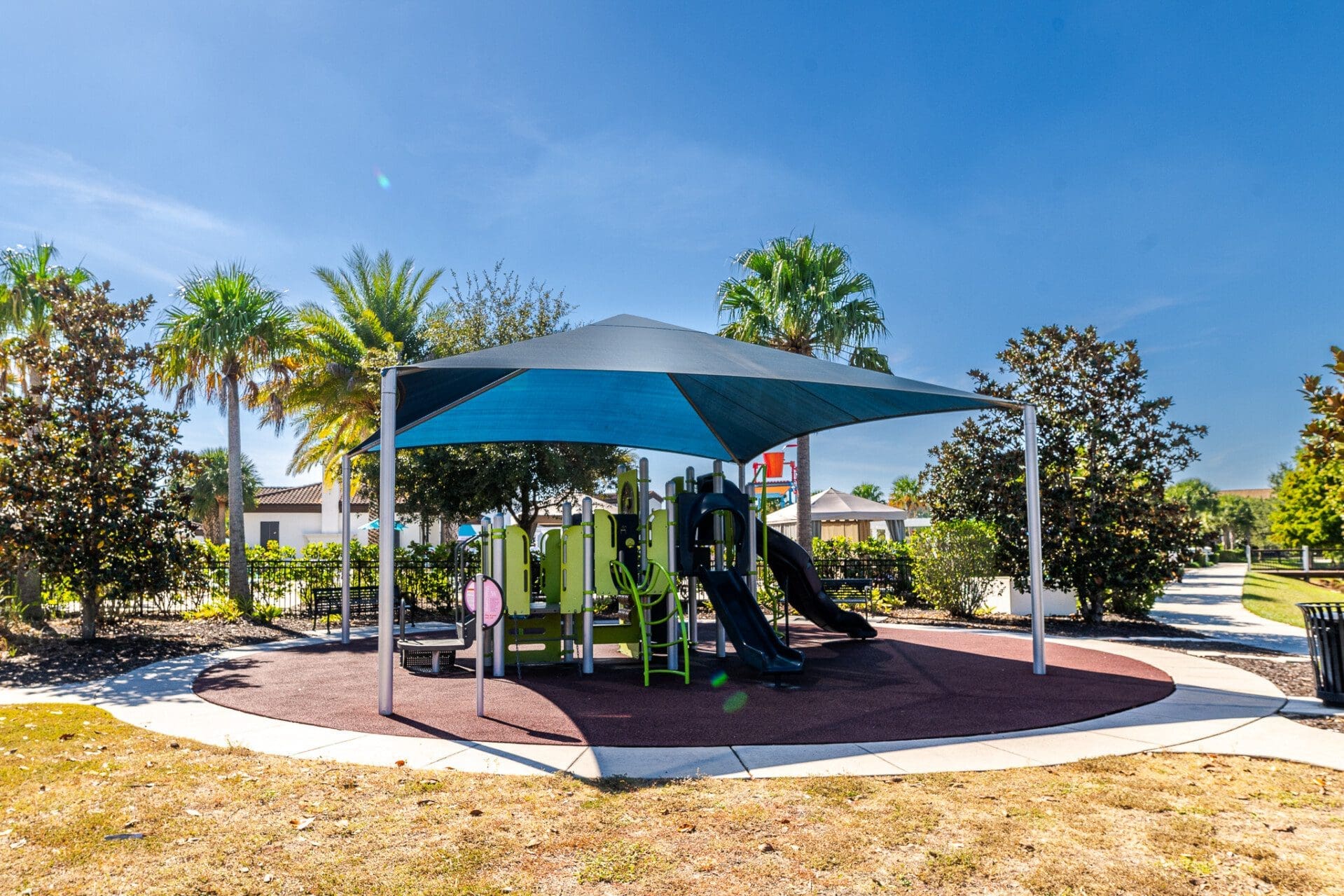 Covered play area at Windsor at Westside Resort