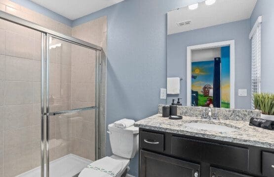 Toy Story ensuite bath