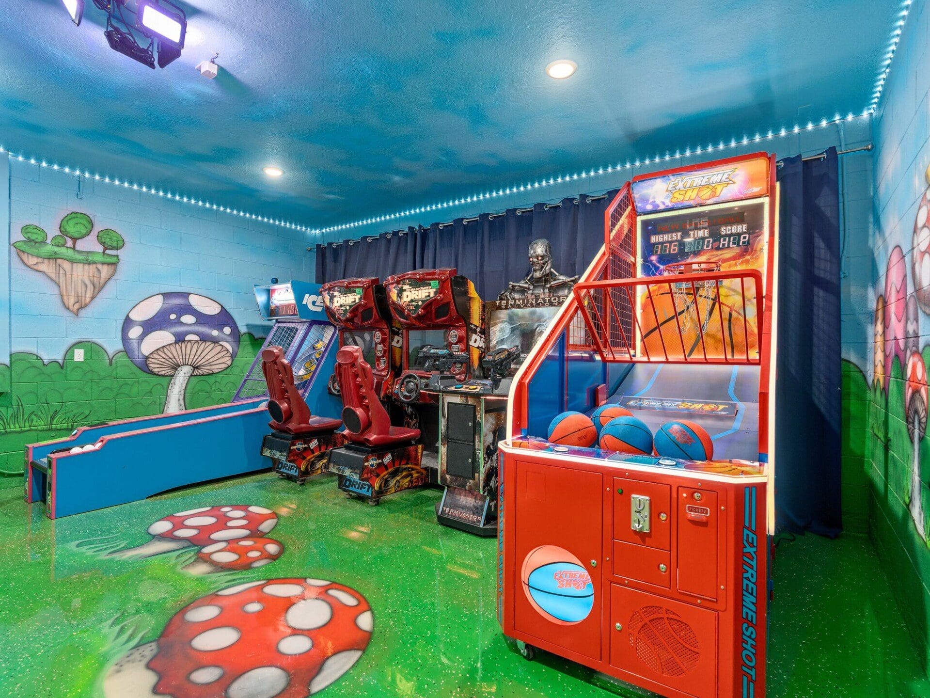 Chillax Inn Kaipo free arcade with your stay!