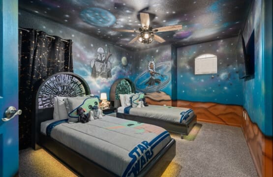Mandalorian room at 7722 Teascone